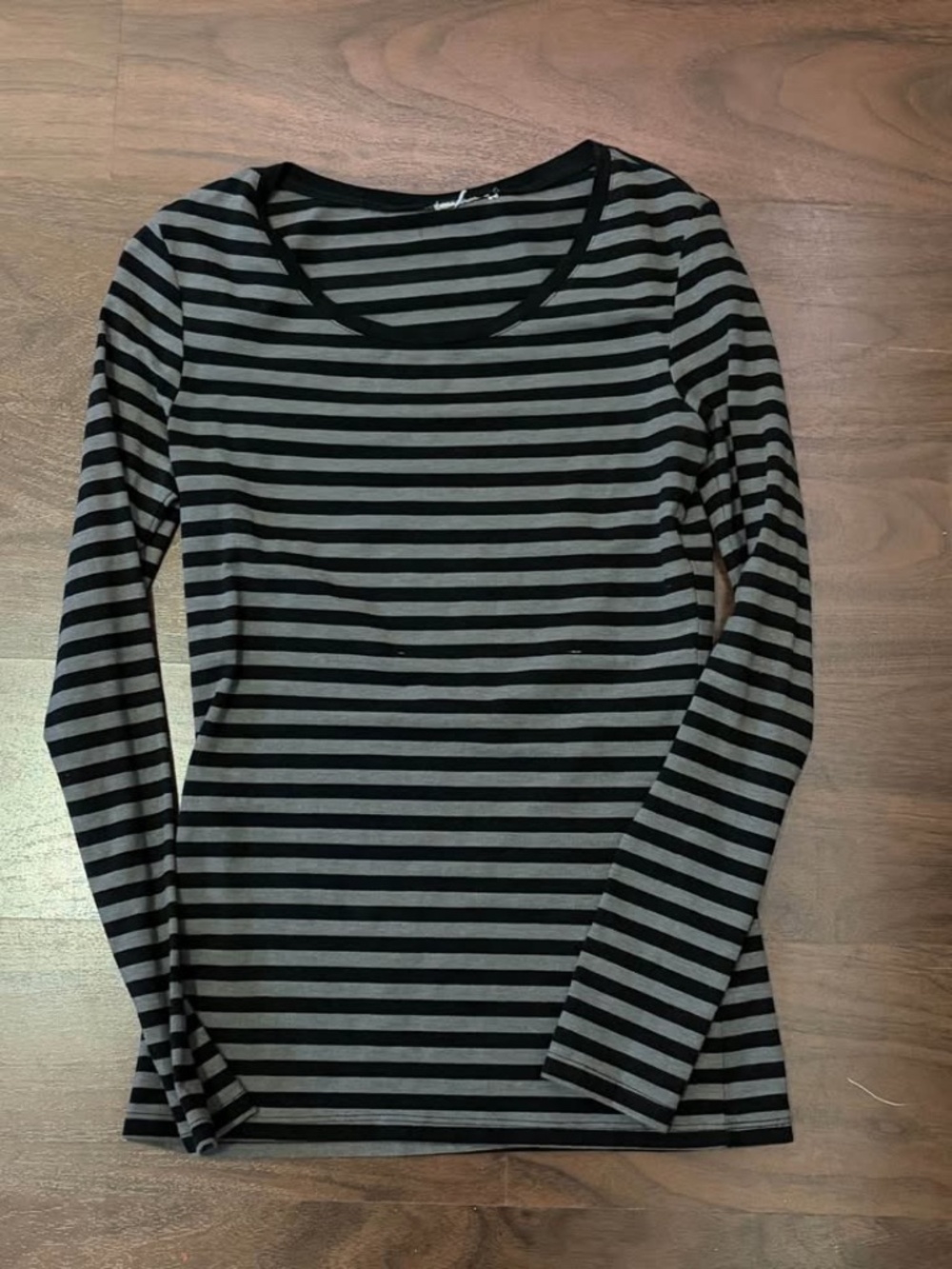 Grey and Black Gothic Long Sleeve